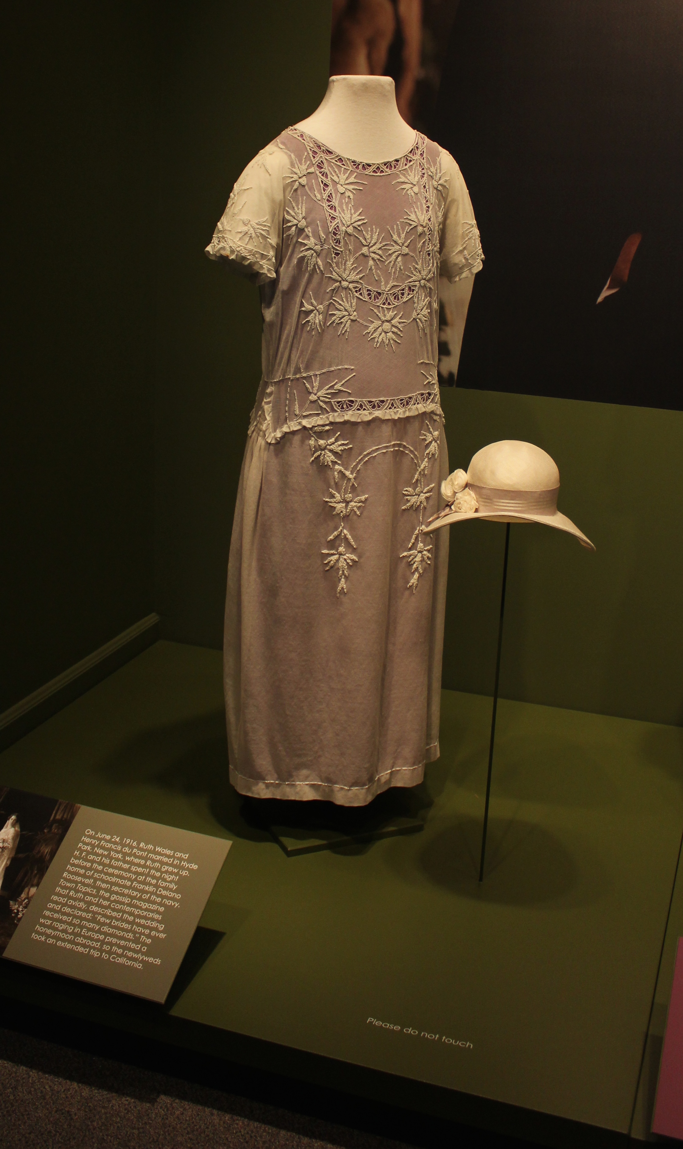 Lady Sybil's dress for Lady Edith's wedding