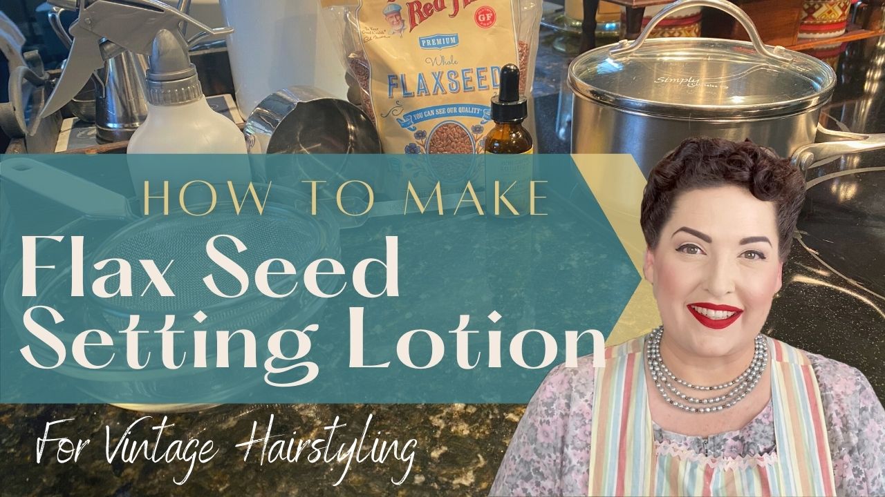 How to Make Flax Seed Setting Lotion