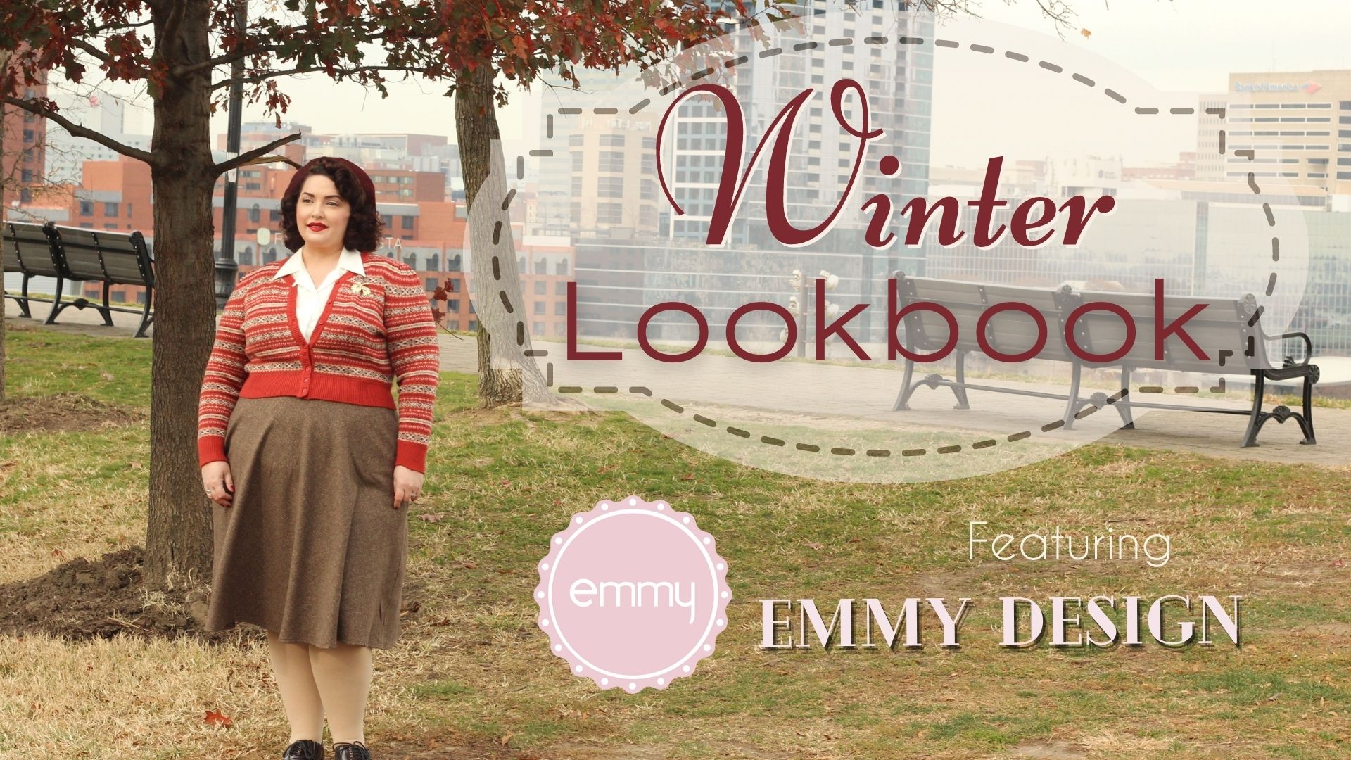 Winter Lookbook Featuring Vintage Style Outfits from Emmy Design