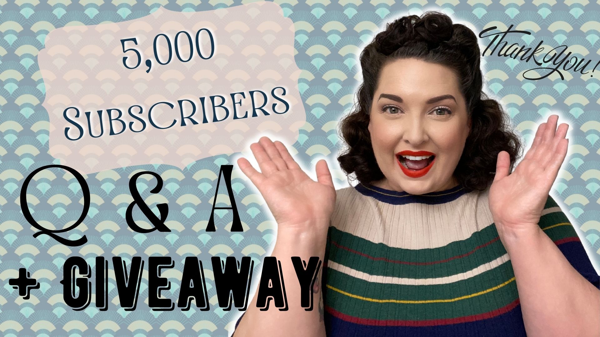 5,000 Subscribers Celebration // Q&A + GIVEAWAY