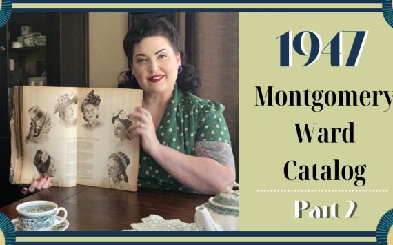 Montgomery Ward 1947 Catalog {Part 2} Coats, Separates, Swimsuits & Hats