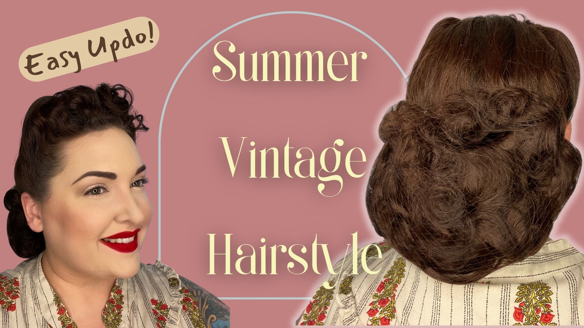 Vintage Summer Hairstyle