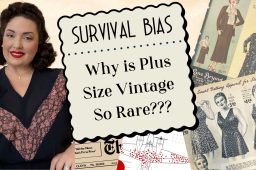 Understanding Survival Bias in Vintage Plus-Size Clothing