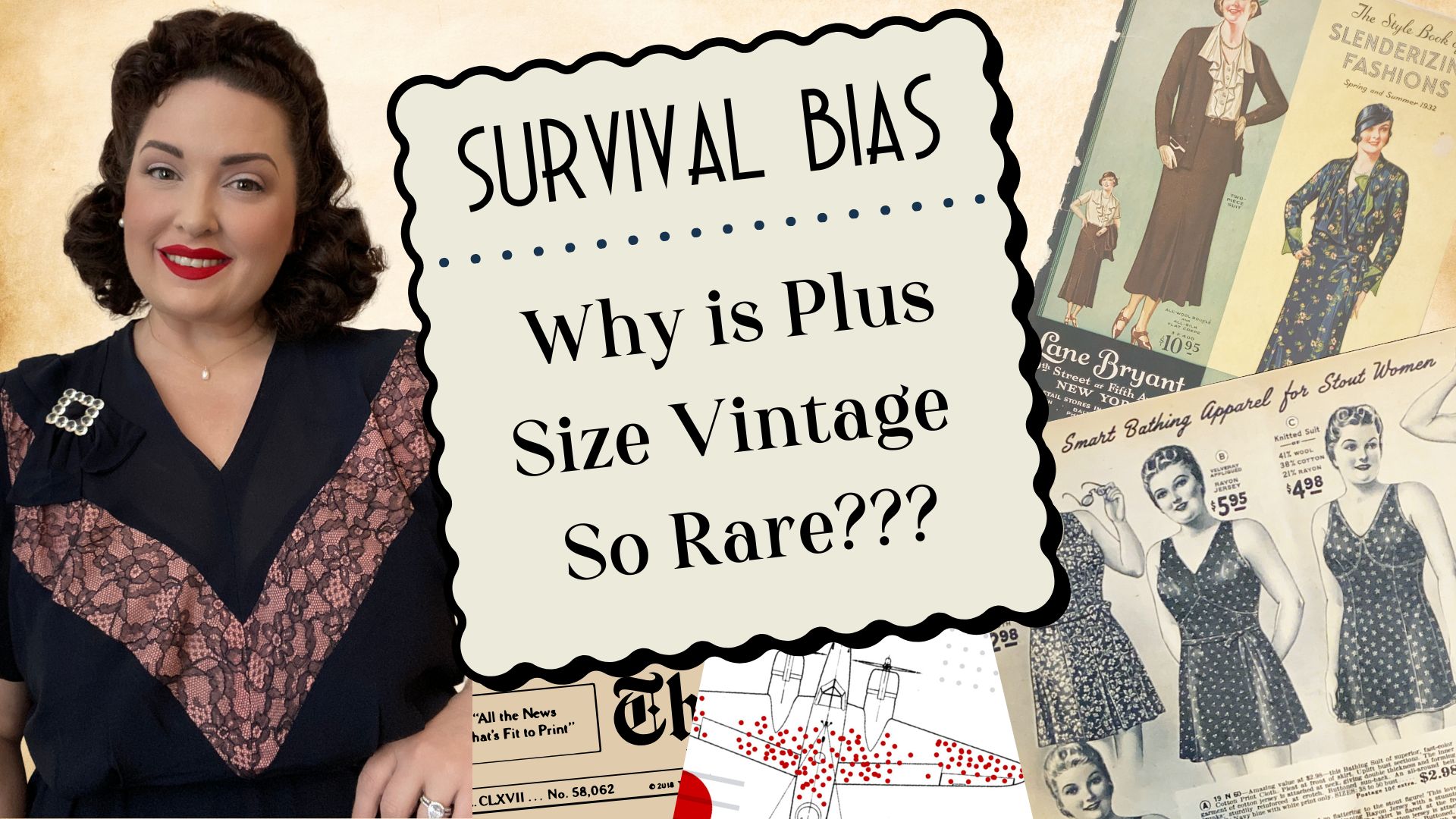 Understanding Survival Bias in Vintage Plus-Size Clothing