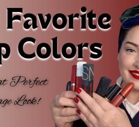 My Favorite Lipsticks for a Vintage-Inspired Look